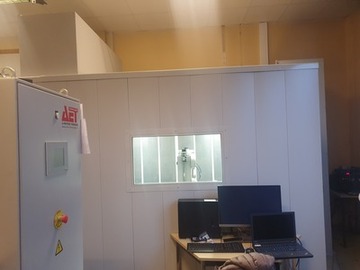 Cabine d'insonorisation industriel